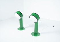 Pair of Tamburo Lights by Tobia and Afra Scarpa for Flos, 1970s