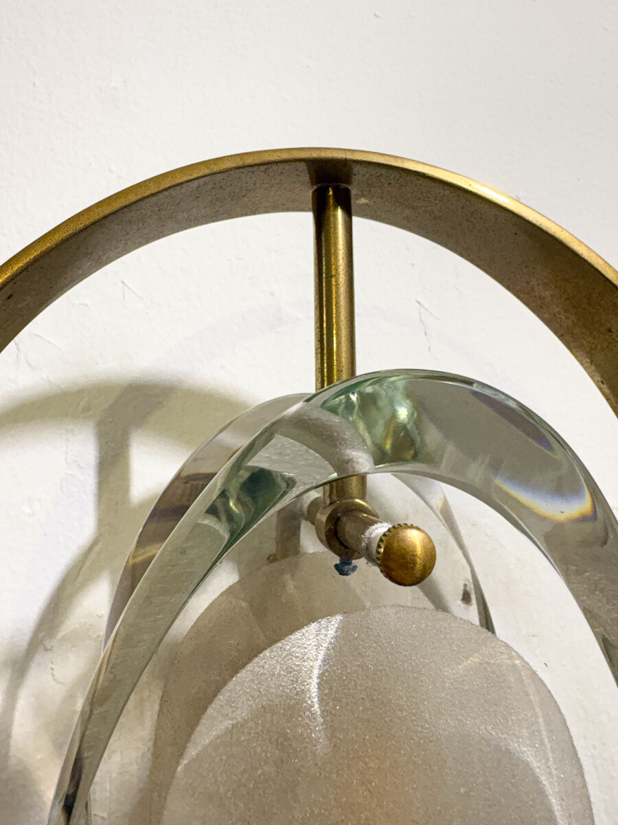 Pair of Wall Lights Mod N°2240 by Max Ingrand for Fontana Arte, 1960s