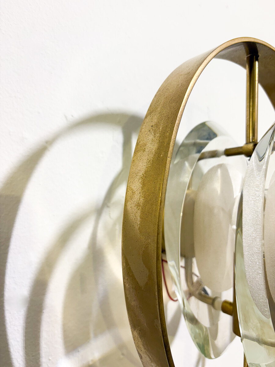 Pair of Wall Lights Mod N°2240 by Max Ingrand for Fontana Arte, 1960s