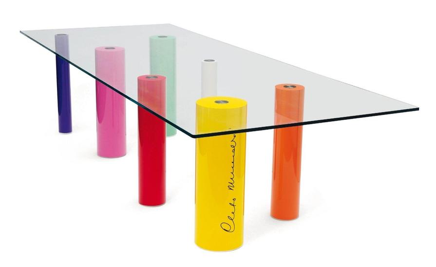 'Palafitte' table by Cleto Munari
