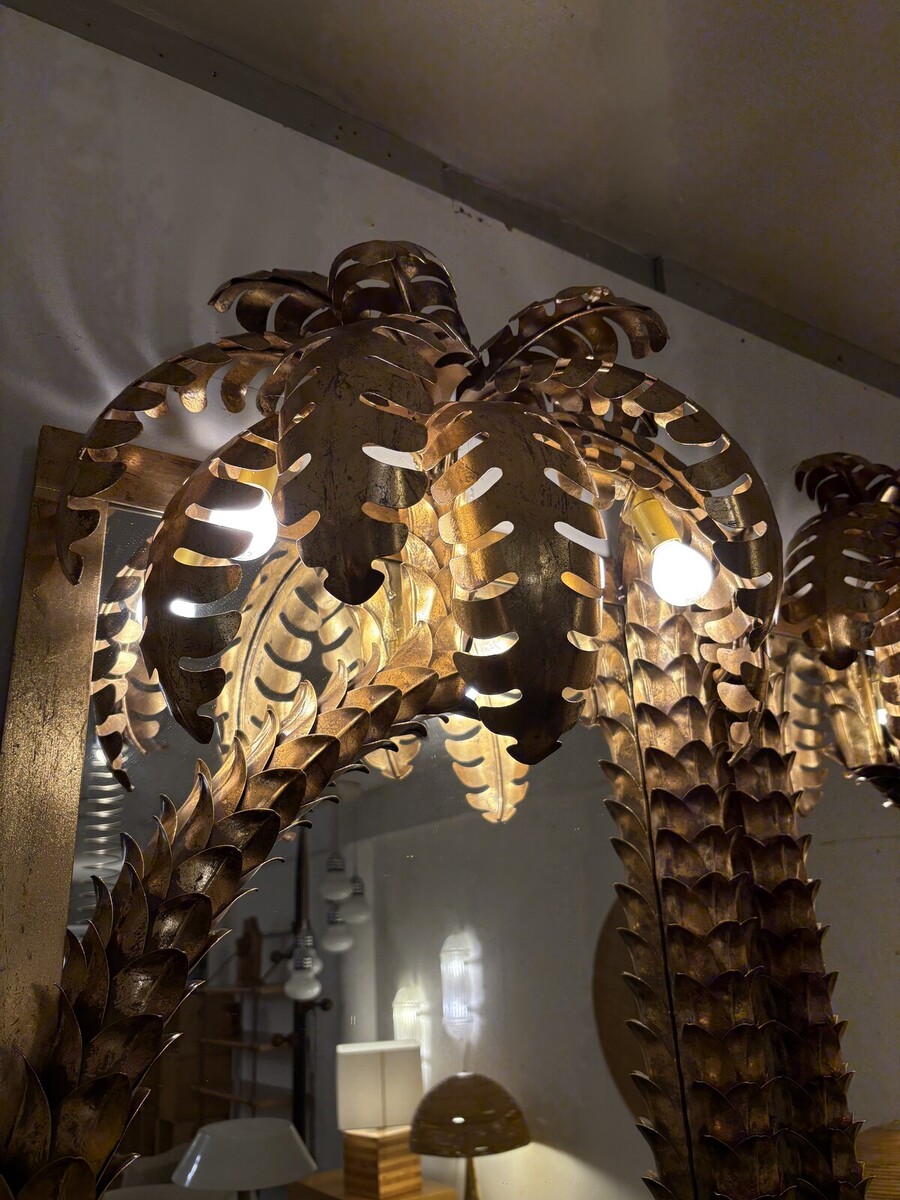 Palm Tree Mirrors in the style of 