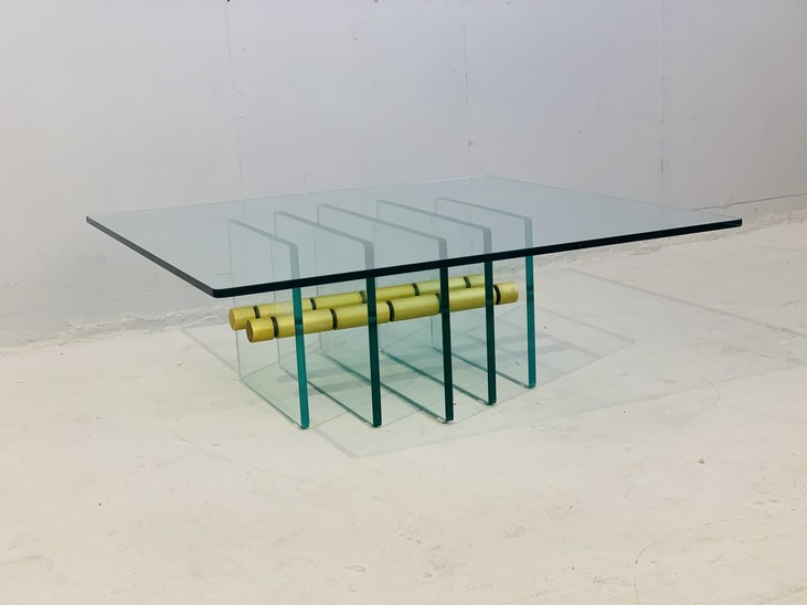Pietro Chiesa Coffee Table for Fontana Arte Italy, 1930s
