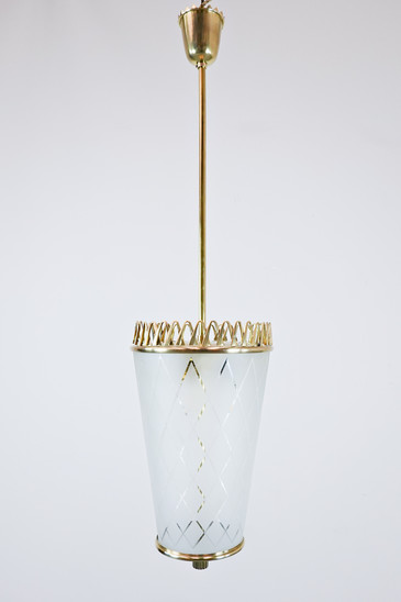 Pietro Chiesa Lantern, Italy, 1940s