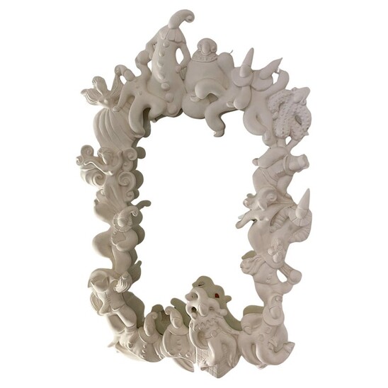 Plaster Mirror
