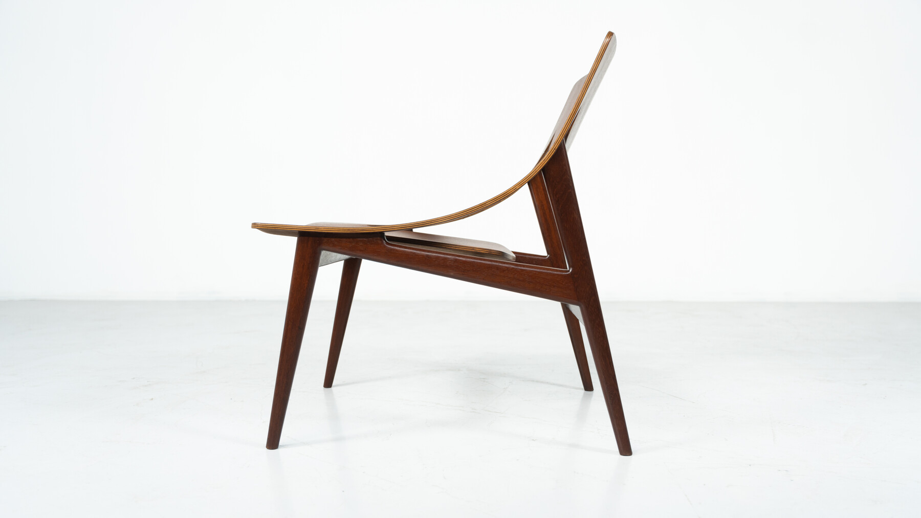 Plywood Armchair Model 668 by Rudolf Bernd Glatzel, 1957