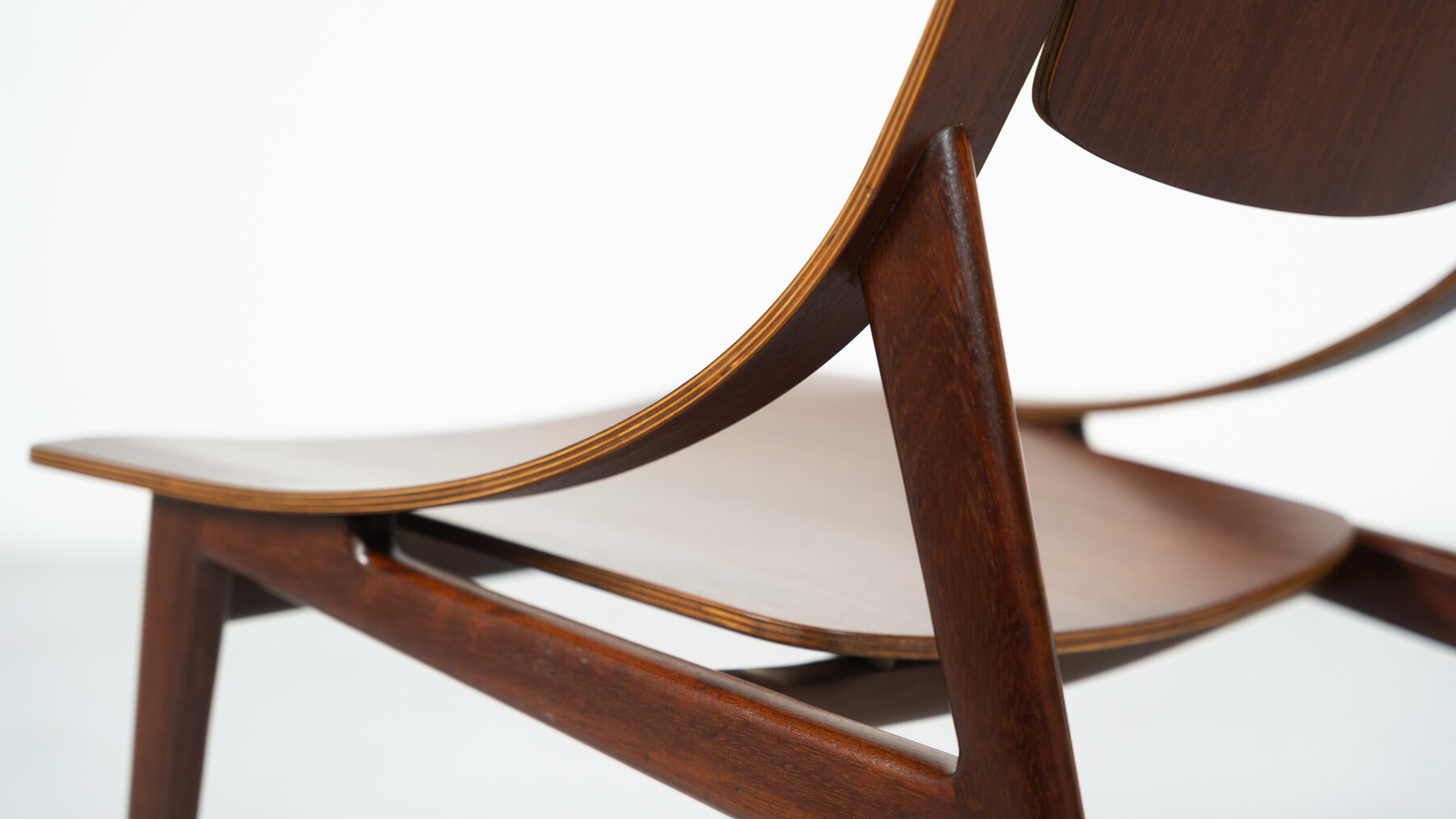 Plywood Armchair Model 668 by Rudolf Bernd Glatzel, 1957