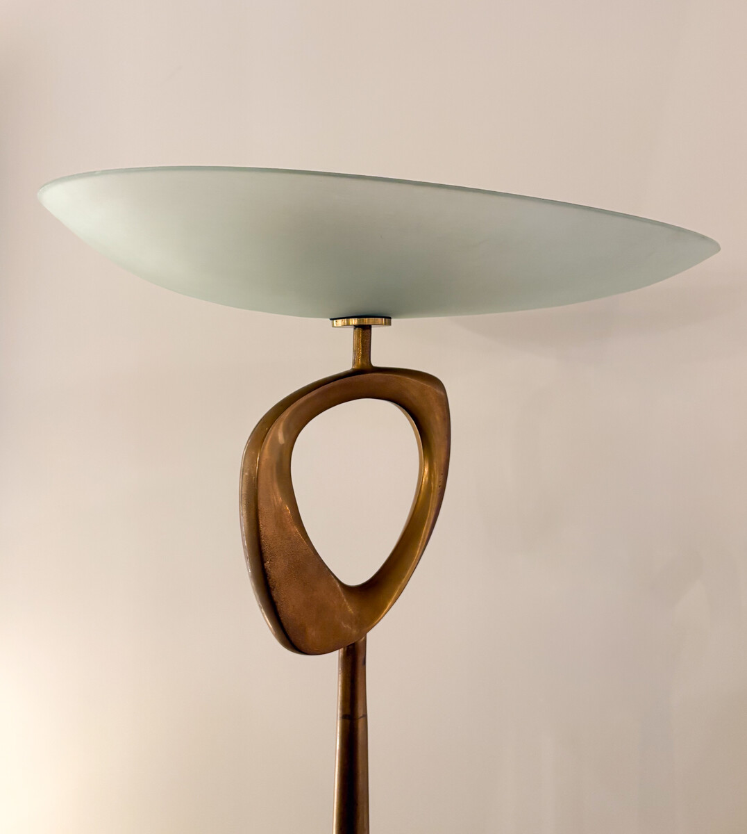 Rare Floor Lamp by Max Ingrand for Fontana Arte, 1950s