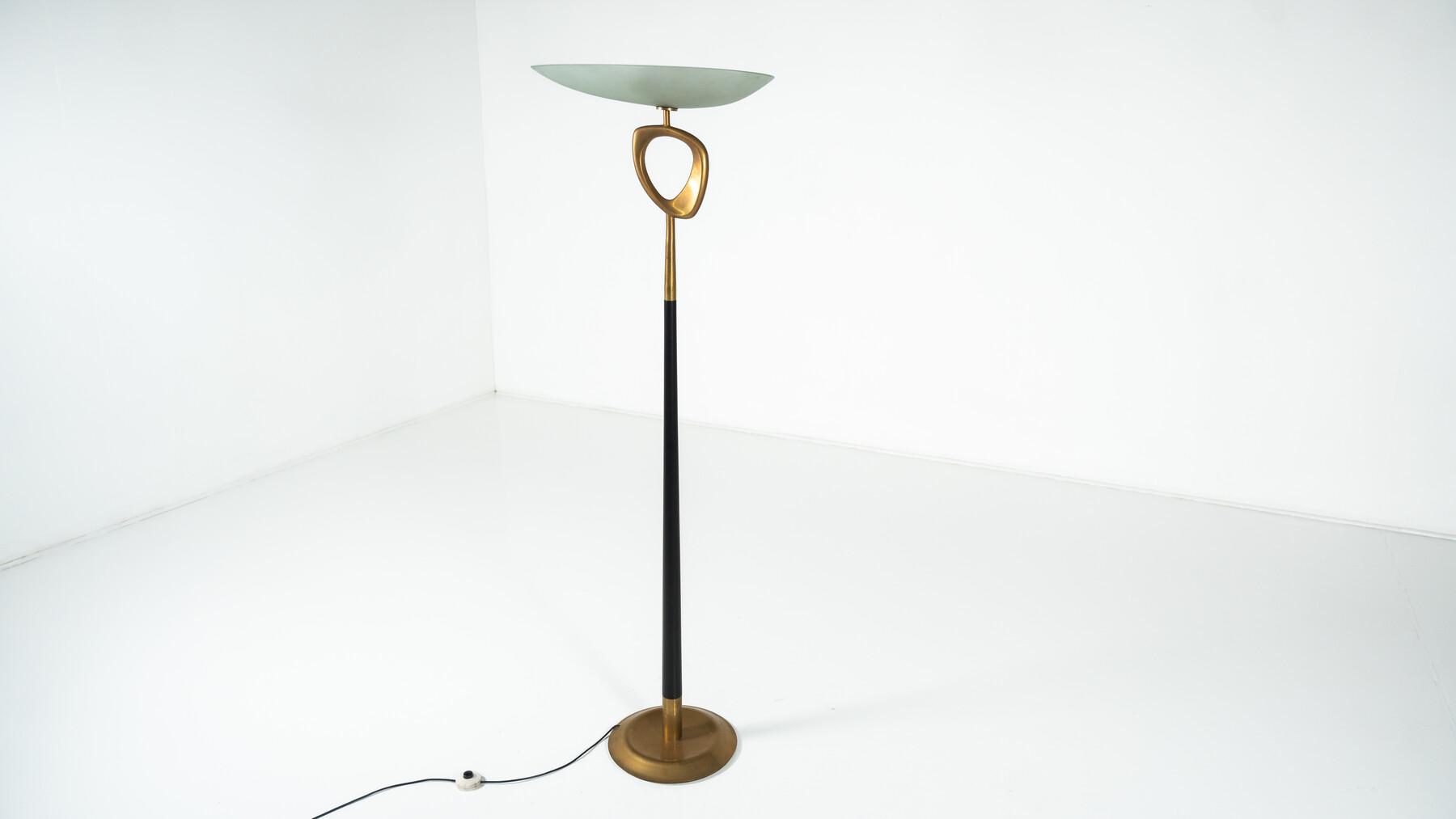 Rare Floor Lamp by Max Ingrand for Fontana Arte, 1950s