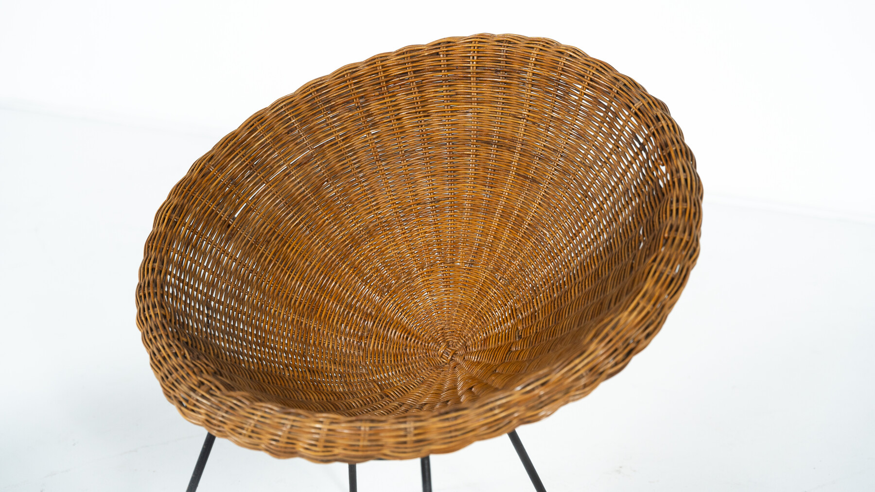 Rattan armchairs 