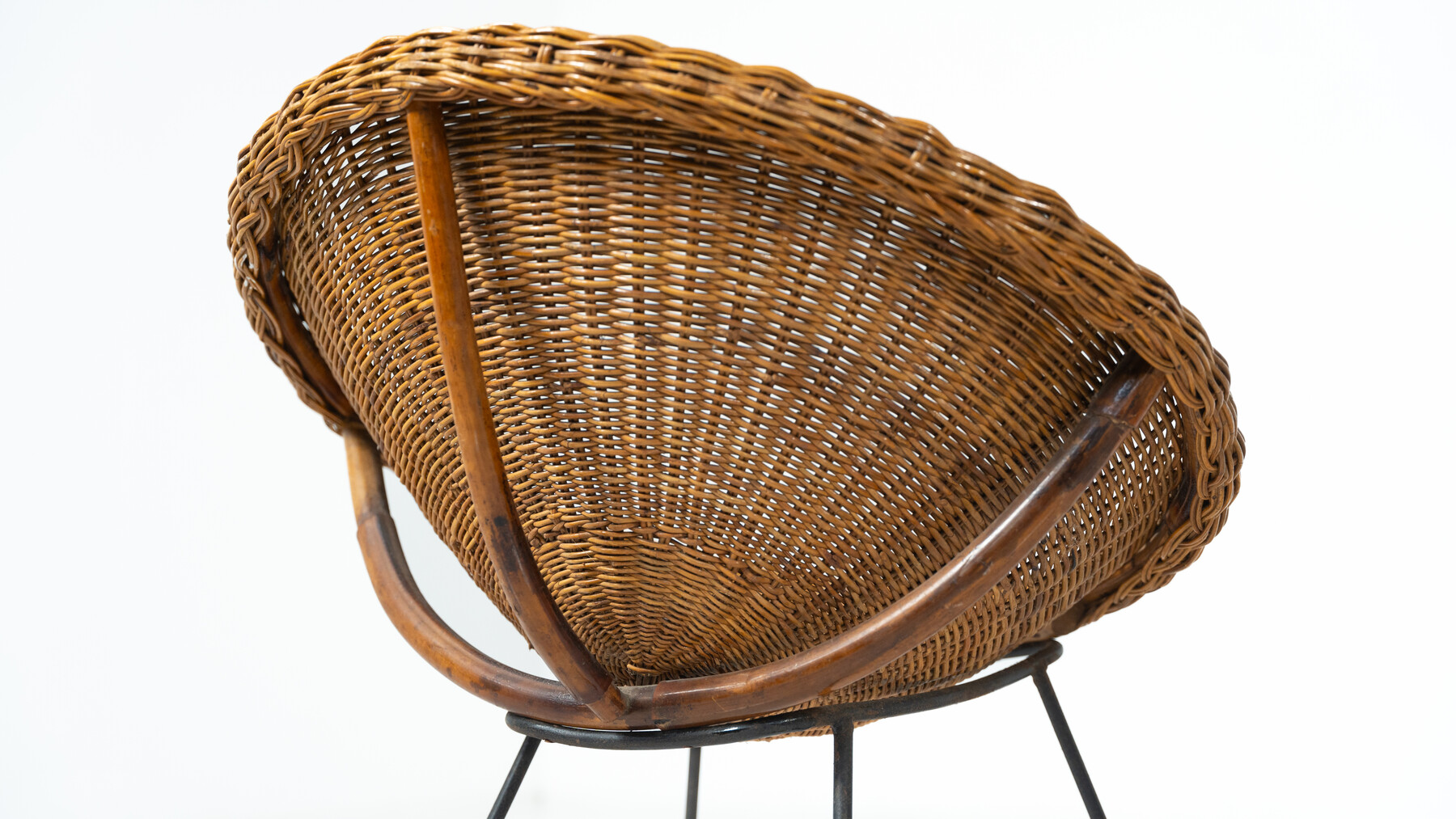 Rattan armchairs 