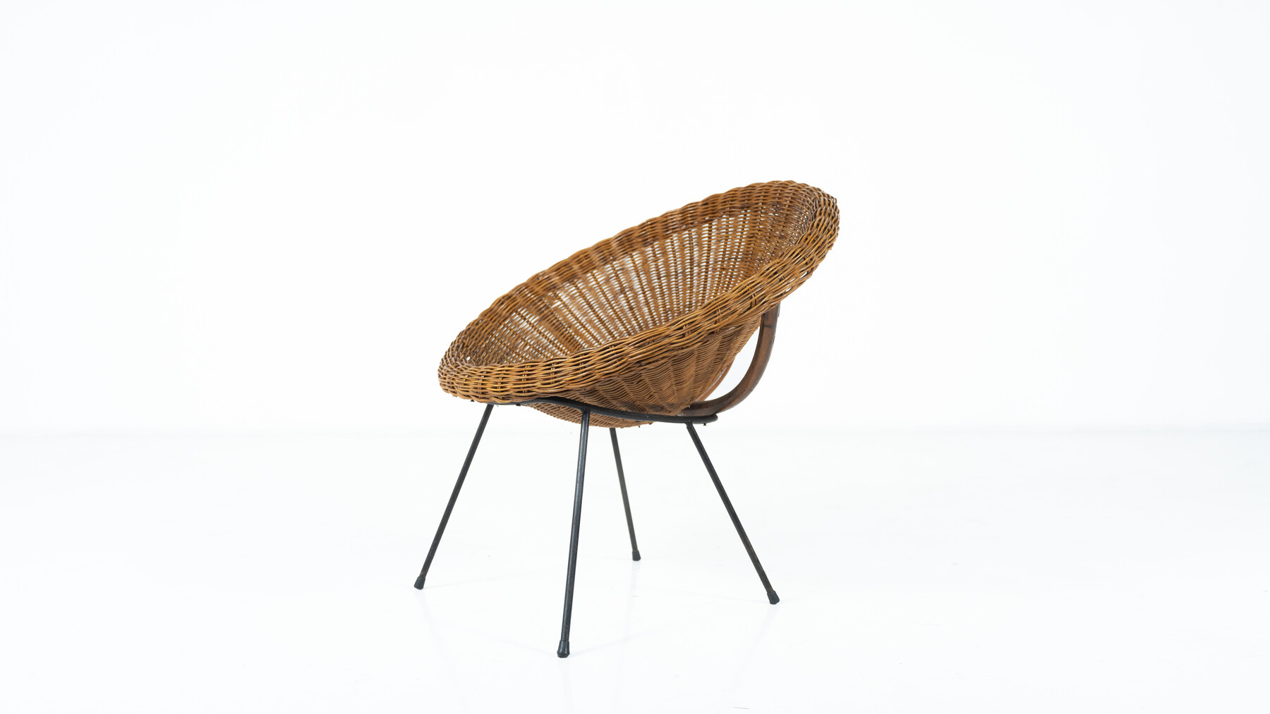 Rattan armchairs 