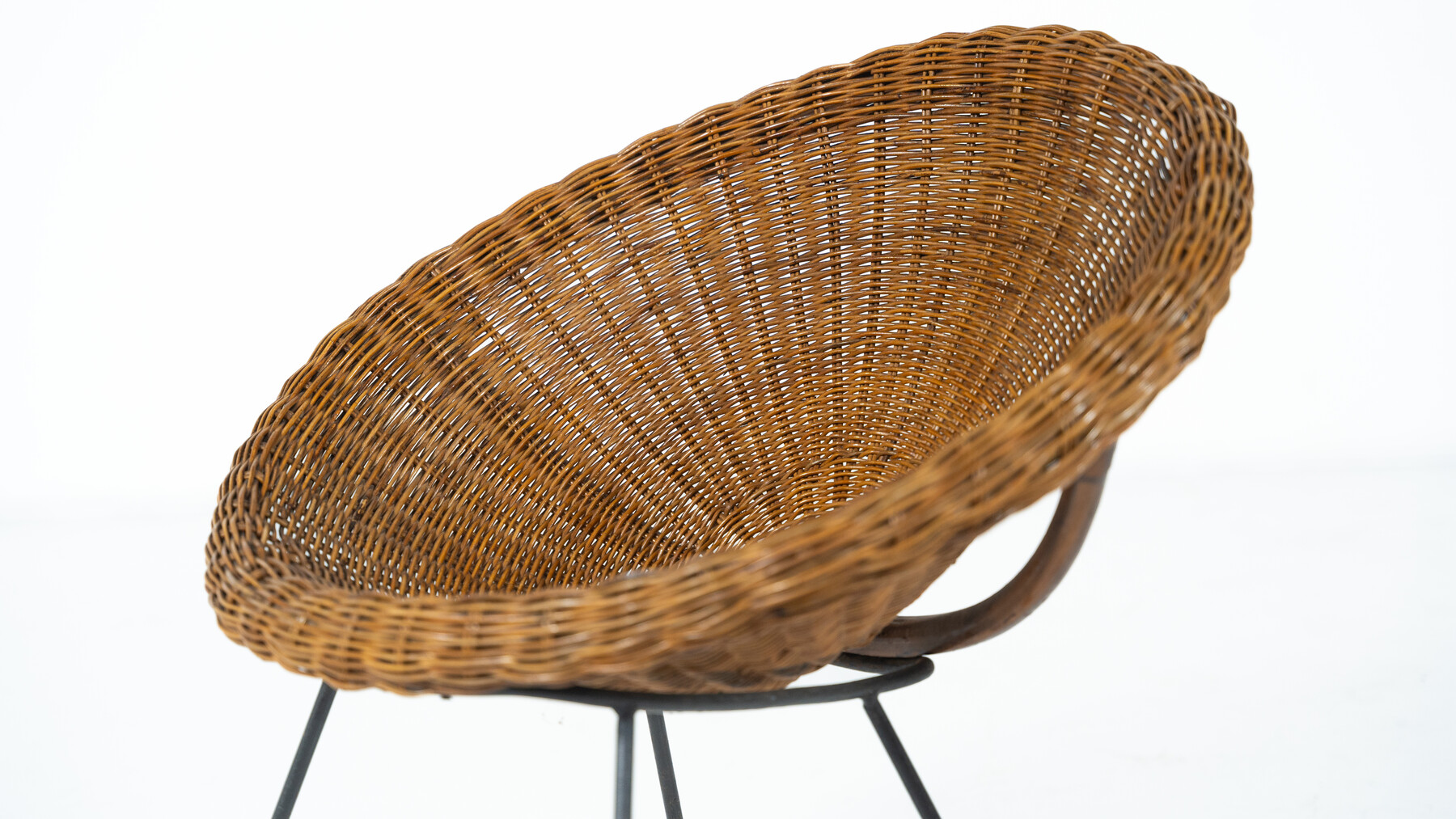 Rattan armchairs 