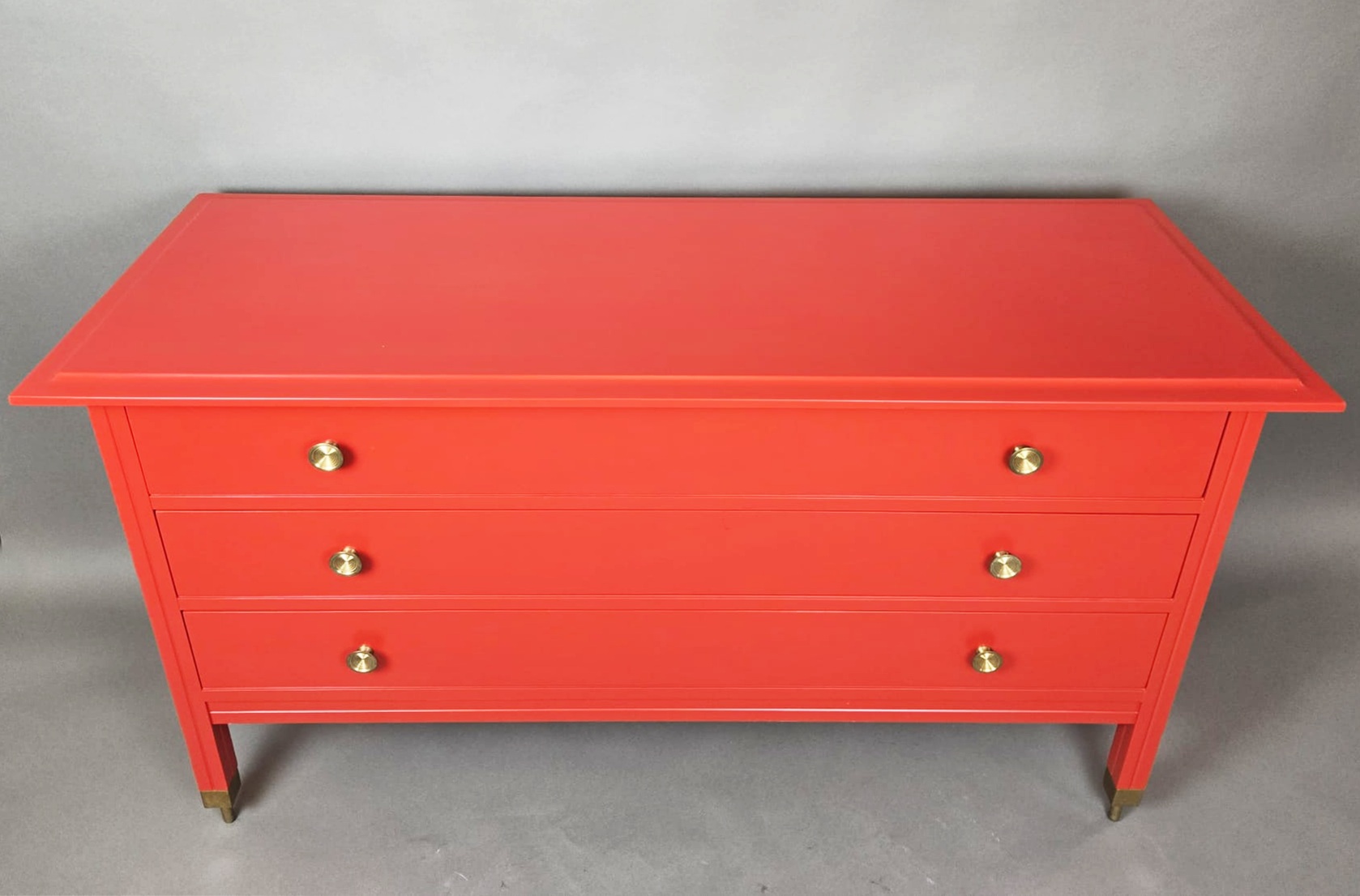 Red Chest of Drawers, Carlo de Carli, 1960s