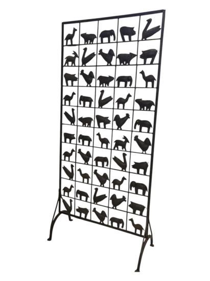 Room Divider / Screen by Atelier Marolles, France, 1950s