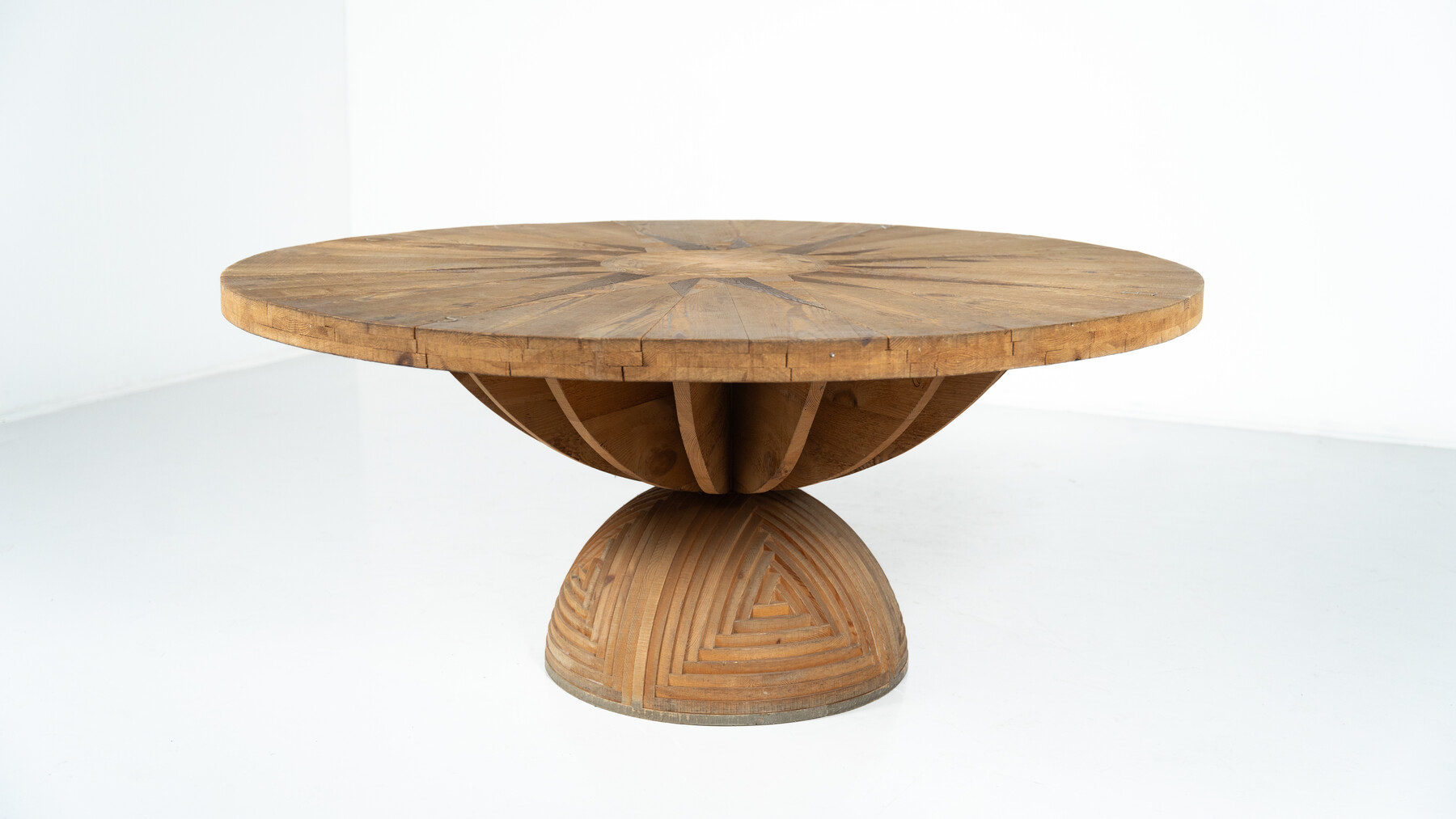 Rosa dei Venti Table by Mario Ceroli, Mobili Nella Valle, Poltrona, 1970s