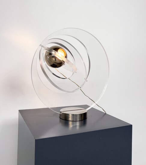 Satellite Table Lamp by Yanel Lebovici, 1969
