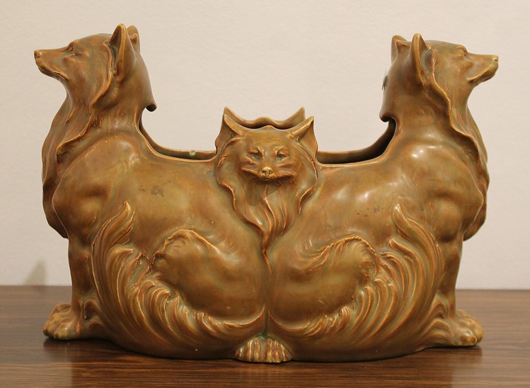 Scandinavian ceramic signed by Gustafsberg - 1902