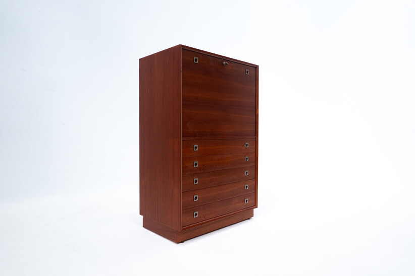 Scandinavian Wooden Secretary by Arne Vodder, 1960s