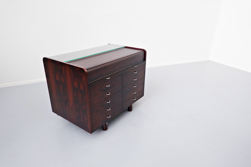 Secretary Desk By Gianfranco Frattini For Bernini, 1960s
