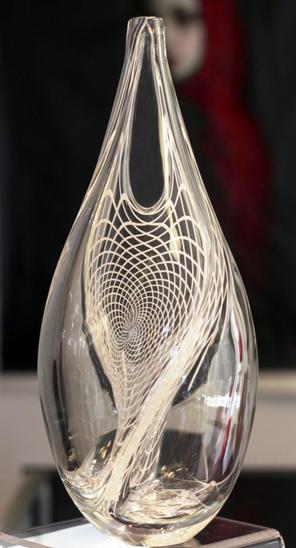 Seguso vase, venetian, 2009
