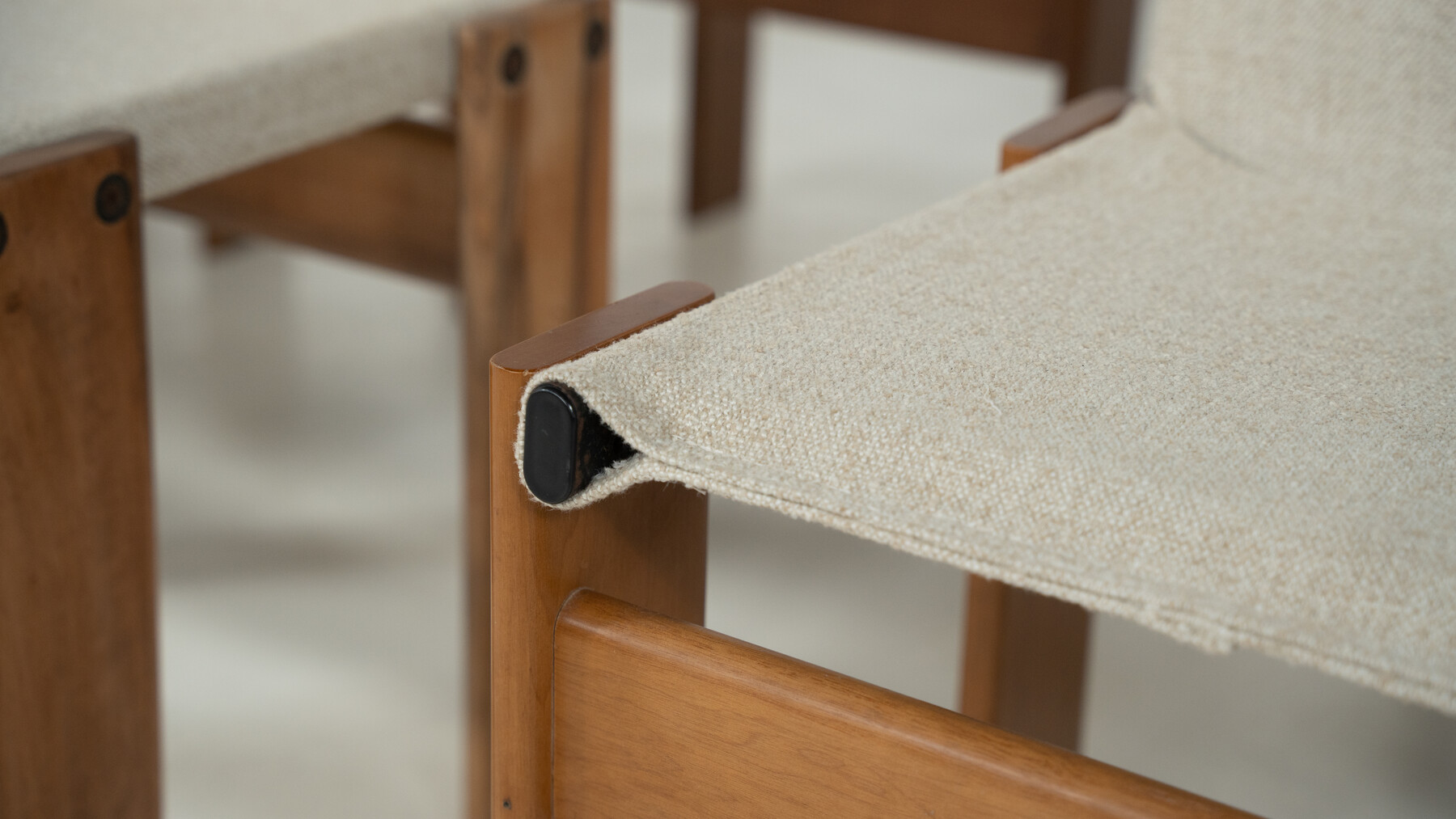 Set of 10 Monk Dining Chairs by Afra & Tobia Scarpa for Molteni, 1970s
