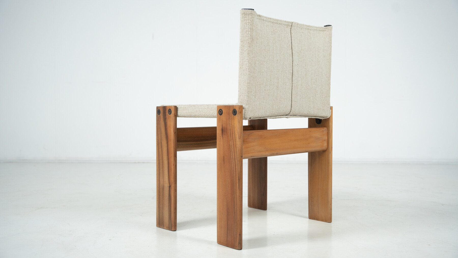 Set of 10 Monk Dining Chairs by Afra & Tobia Scarpa for Molteni, 1970s