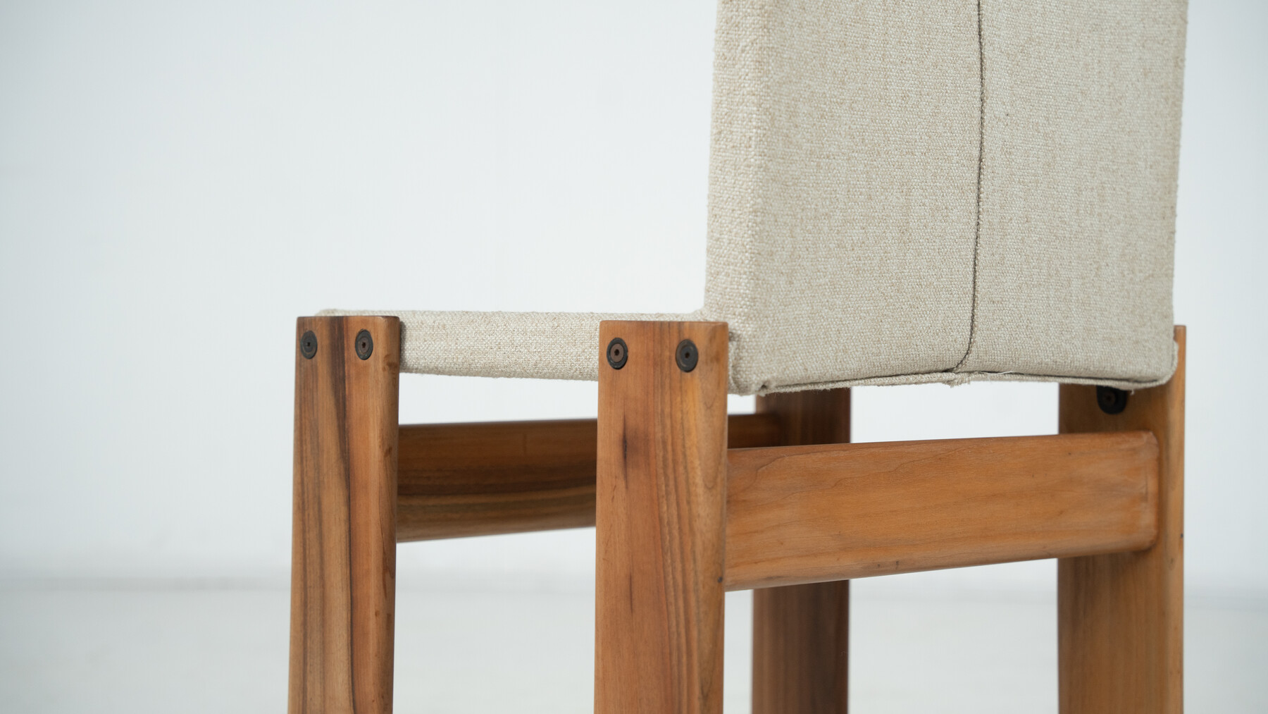 Set of 10 Monk Dining Chairs by Afra & Tobia Scarpa for Molteni, 1970s