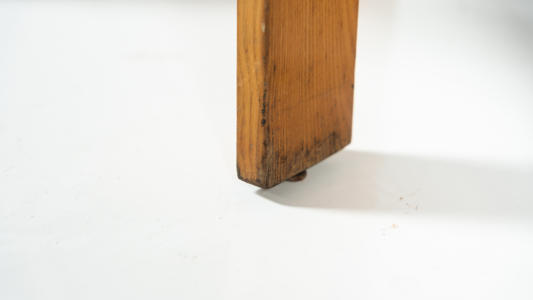 Set of 4 Armchairs, Wood and Fabric, Italy, 1970s