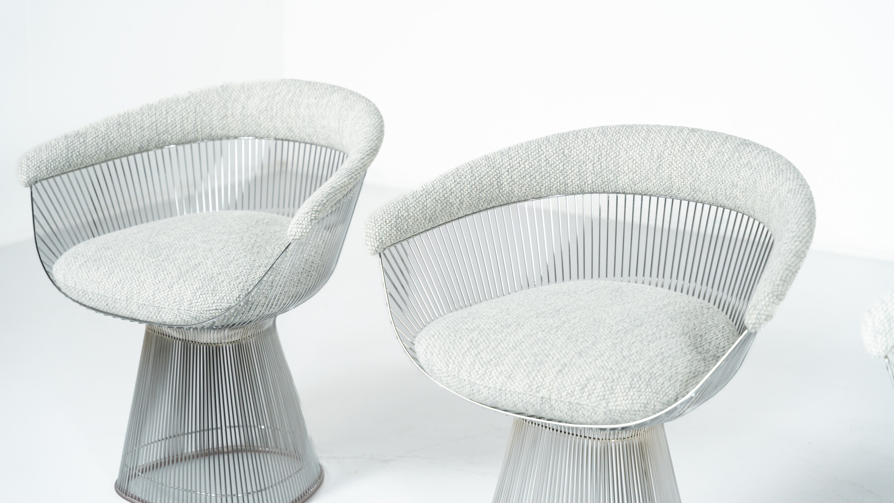 Set of 4 Chairs Warren Platner for Knoll International, 1960s
