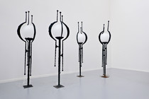 Set of 4 Garden Lights, Studio Benetton Treviso, 1970s