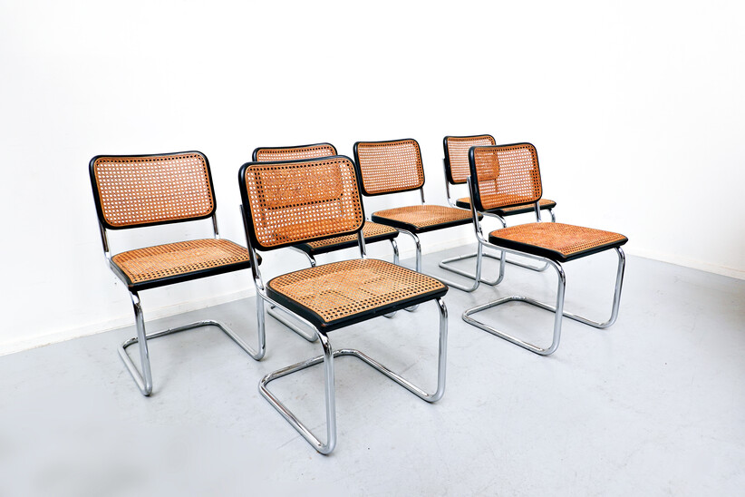 Set of 6 bentwood Thonet chairs 