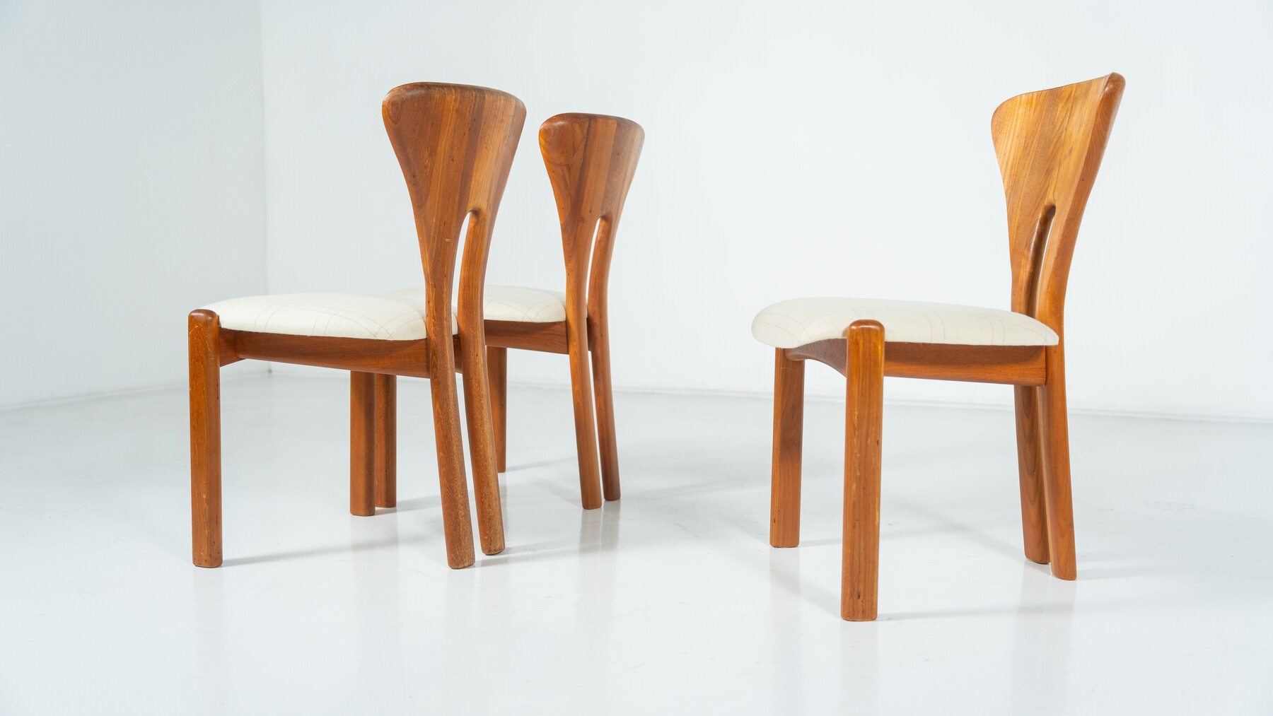 Set of 6 Chairs by Niels Koefoed, Denmark, 1960s