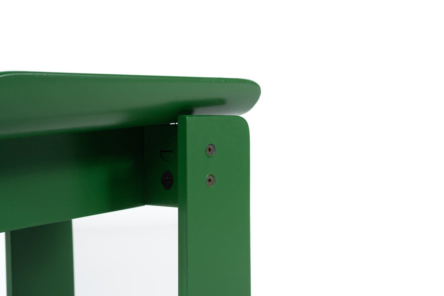 Set of 6 Green Diago Chairs by Edoardo Landi for Nikol, 1970s