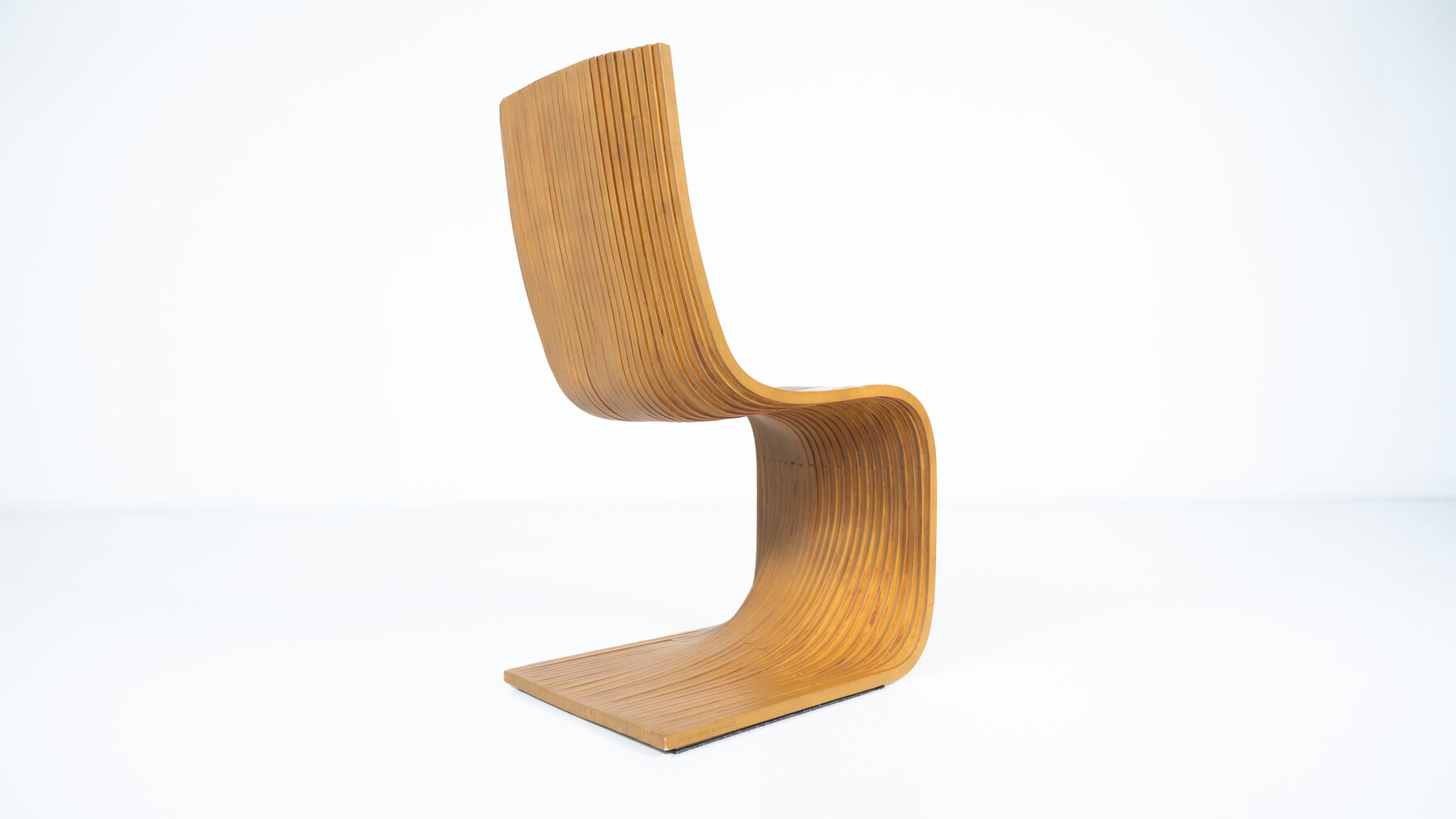 Set of 8 Bamboo Dining Chairs by Alejandro Estrada for Piegatto, 2000s