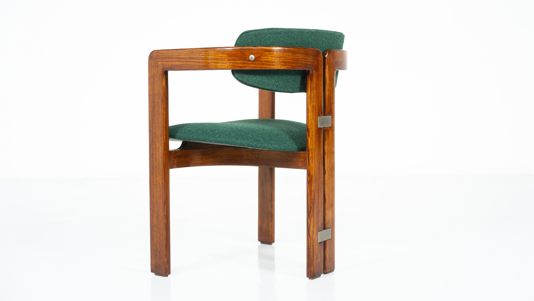 Set of 8 Pamplona Armchairs by Augusto Savini for Pozzi, Italy, 1960s - New Upholstery ( Kvadrat)