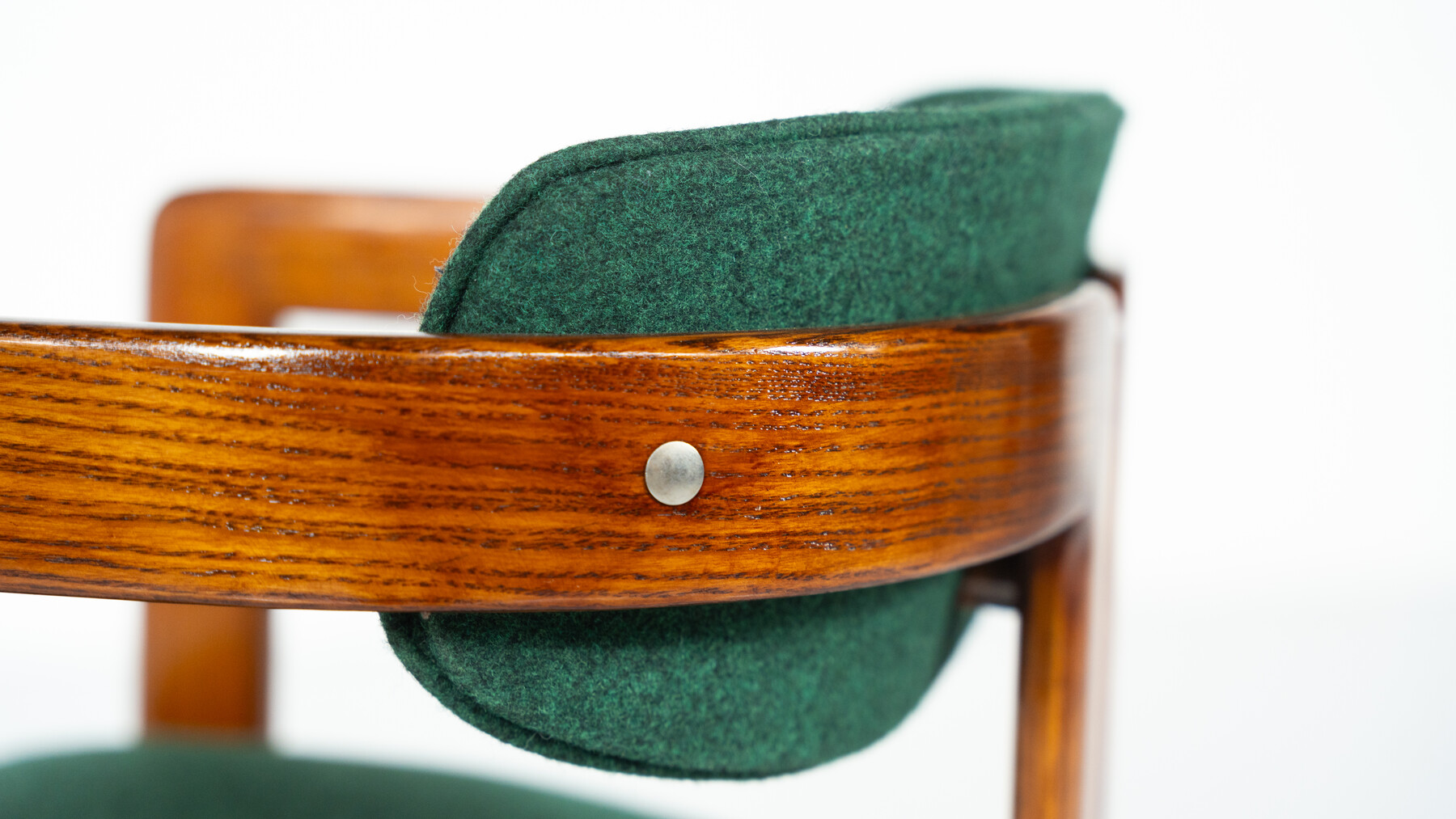 Set of 8 Pamplona Armchairs by Augusto Savini for Pozzi, Italy, 1960s - New Upholstery ( Kvadrat)