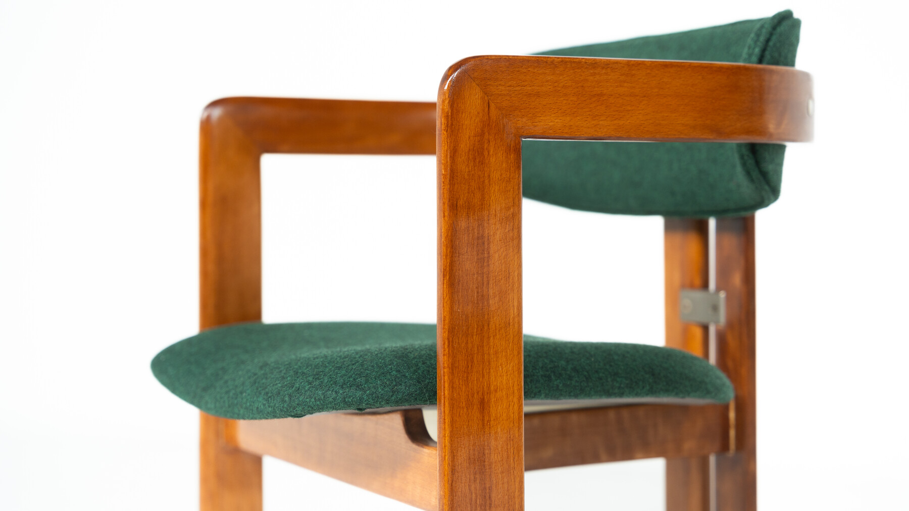 Set of 8 Pamplona Armchairs by Augusto Savini for Pozzi, Italy, 1960s - New Upholstery ( Kvadrat)