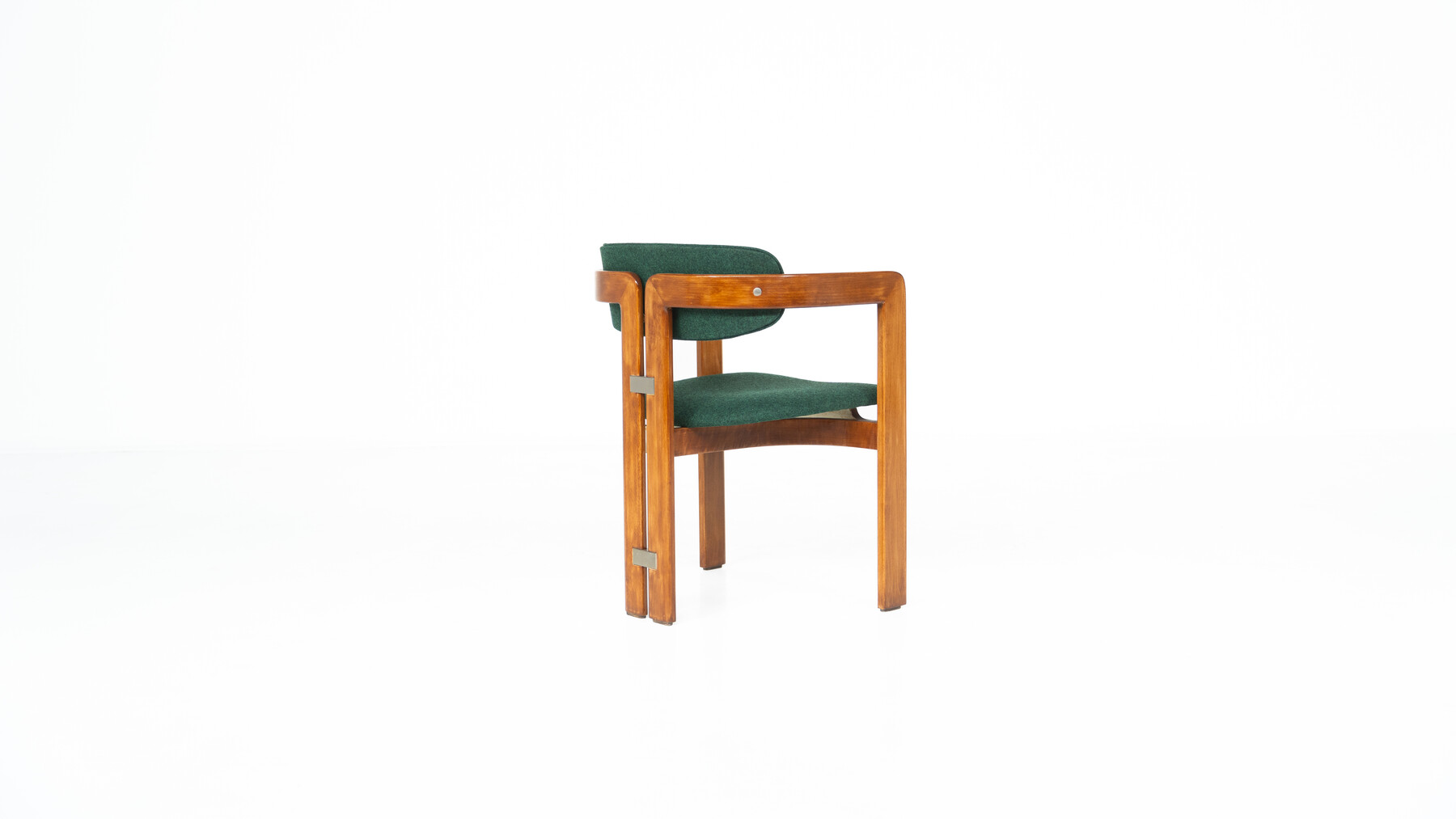 Set of 8 Pamplona Armchairs by Augusto Savini for Pozzi, Italy, 1960s - New Upholstery ( Kvadrat)