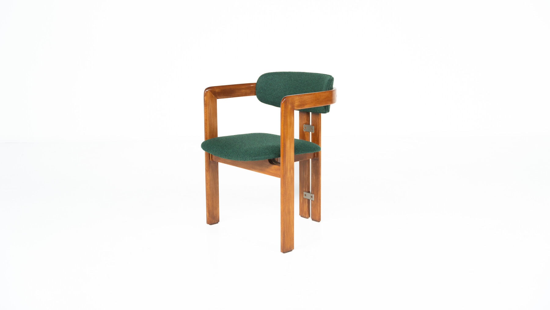 Set of 8 Pamplona Armchairs by Augusto Savini for Pozzi, Italy, 1960s - New Upholstery ( Kvadrat)