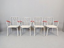 Set of Four Metal Garden Chairs