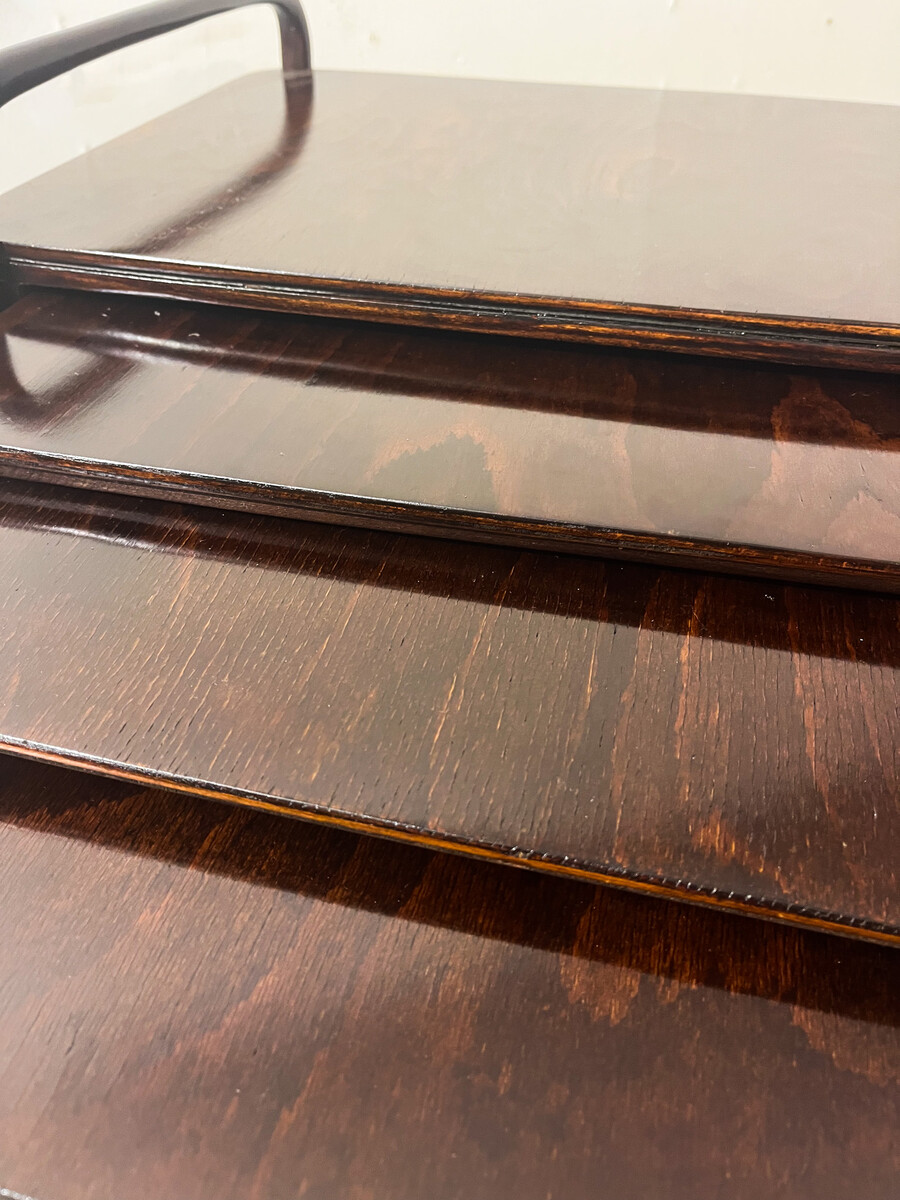 Set of four Nesting Tables by Josef Hoffmann, Vienna, 1904