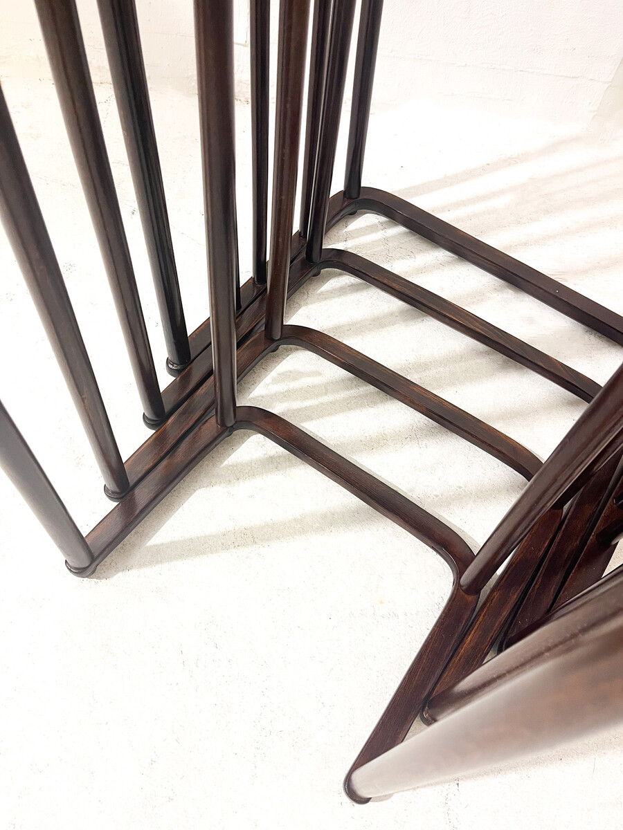 Set of four Nesting Tables by Josef Hoffmann, Vienna, 1904