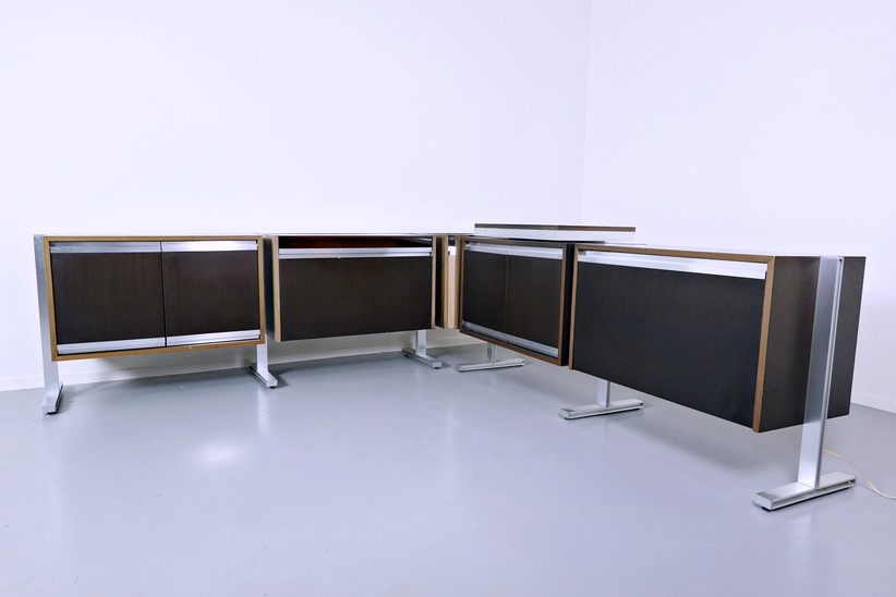 Set of Modular Sideboard by Michel Ducaroy, Ligne Roset, 1970s