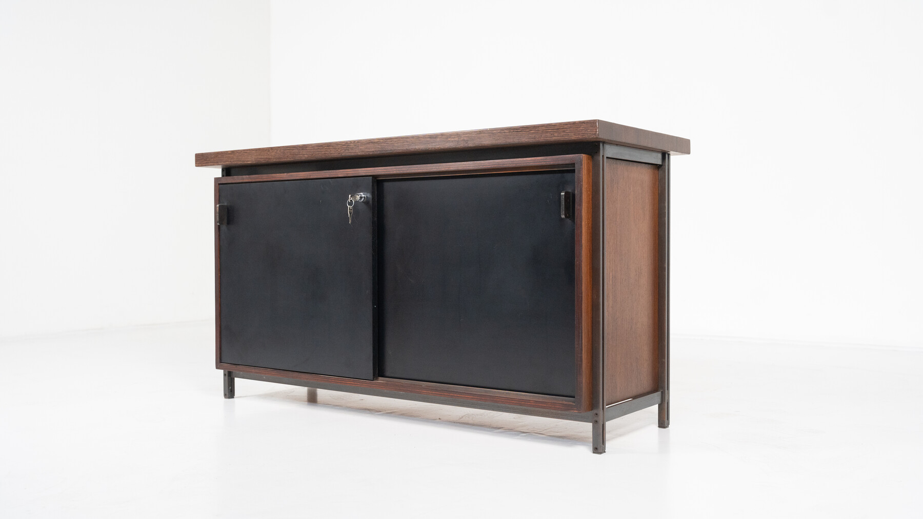 Side Cabinet model DG130 by Jules Wabbes, 1966