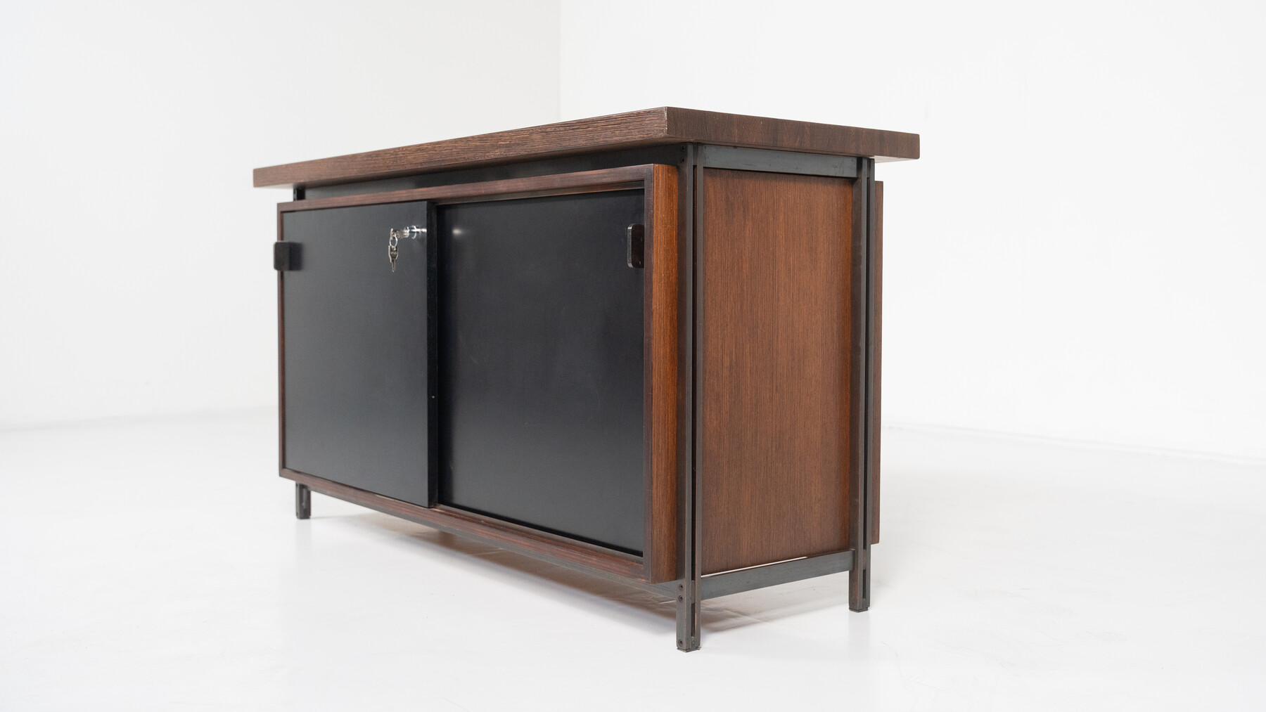 Side Cabinet model DG130 by Jules Wabbes, 1966