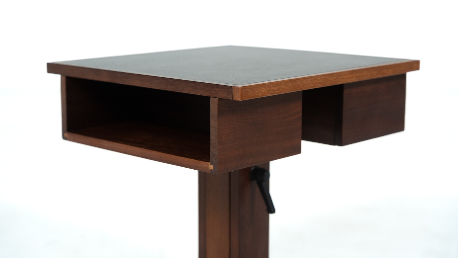 Side table by Bernard Vuarnesson, Adjustable Height, 1980s