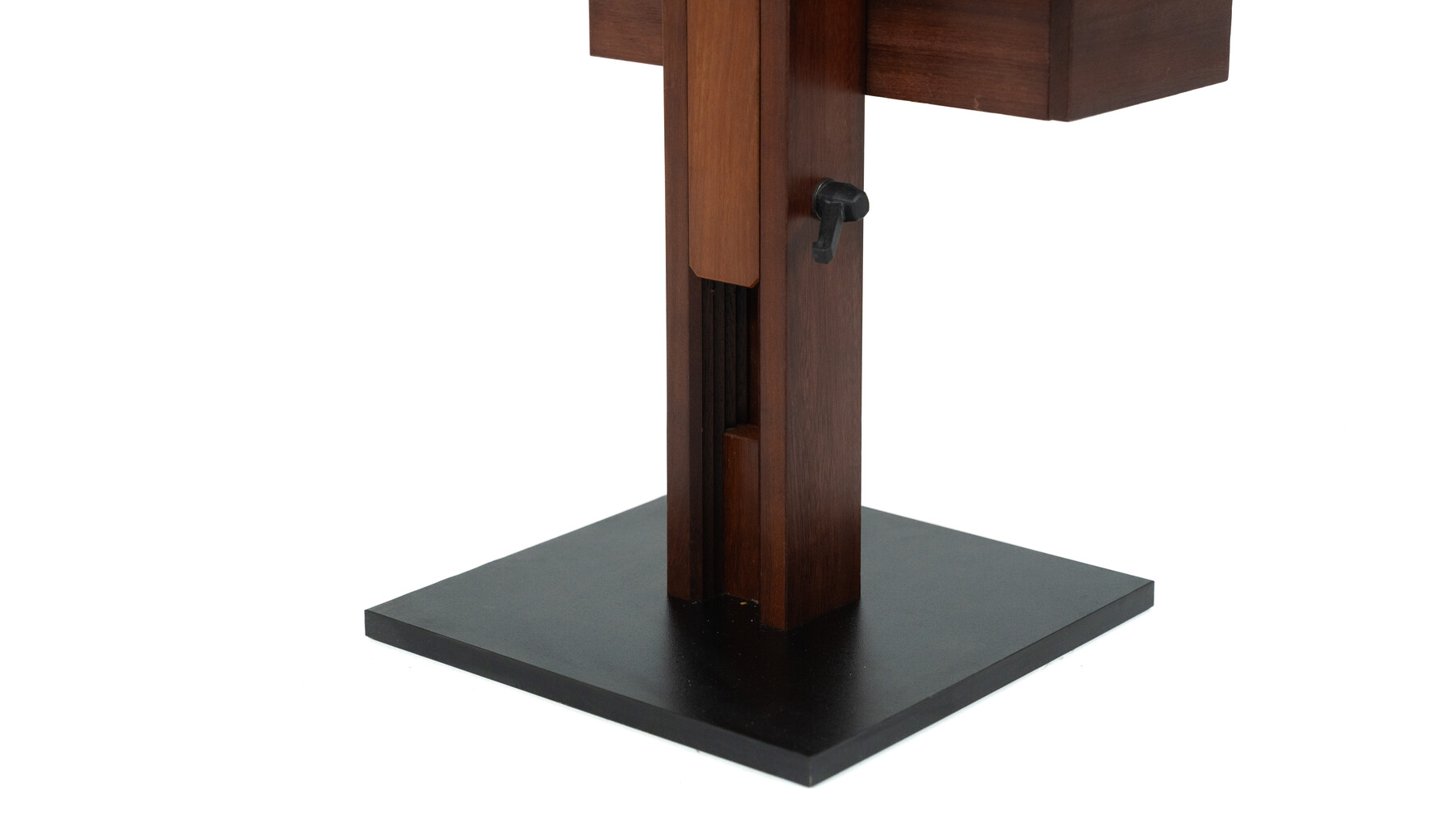 Side table by Bernard Vuarnesson, Adjustable Height, 1980s