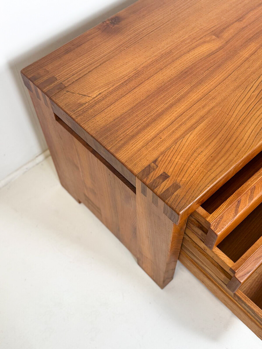 Sideboard R14 by Pierre Chapo, France, 1975