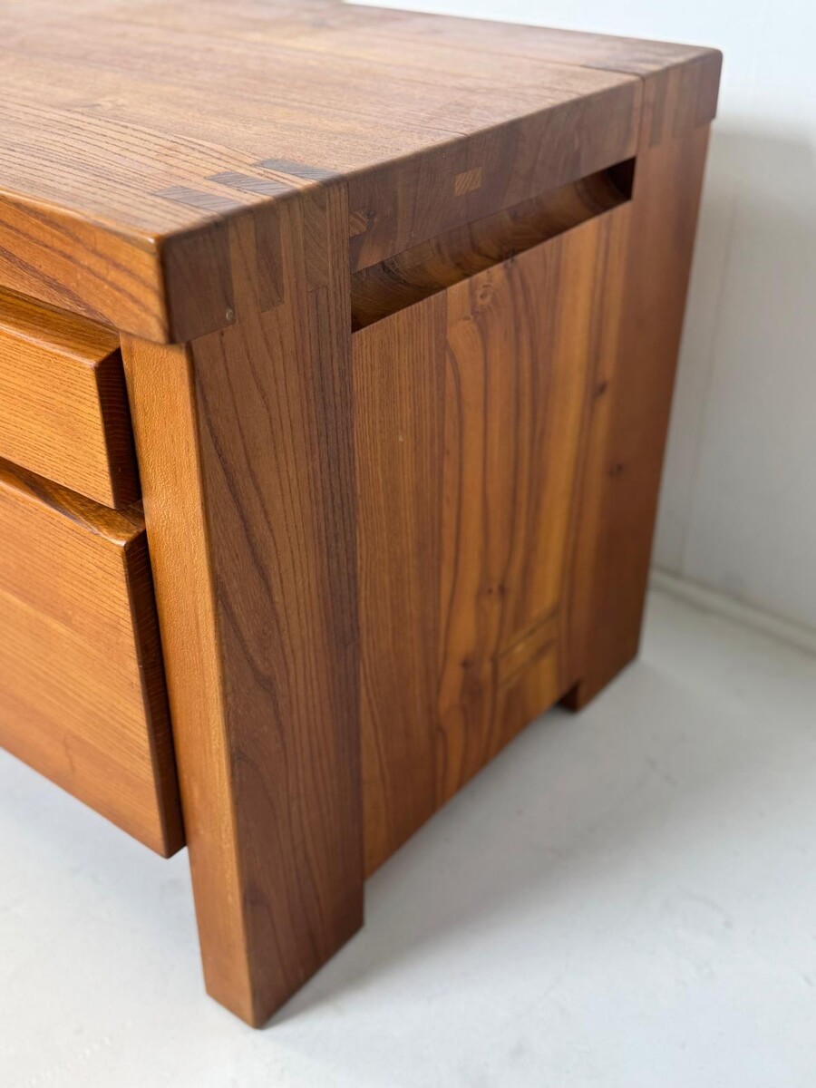 Sideboard R14 by Pierre Chapo, France, 1975