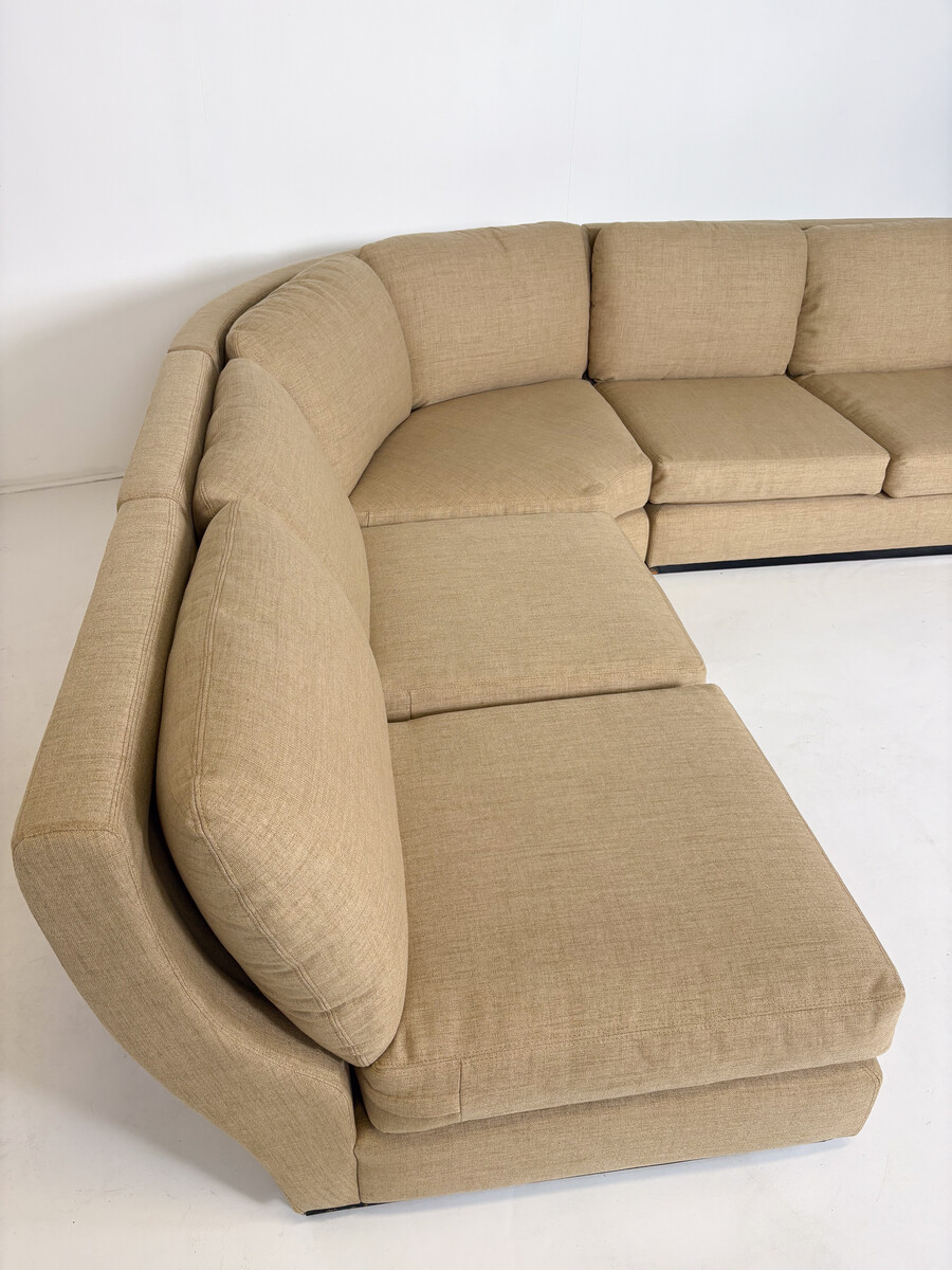 Sofa by Willy Rizzo for Mario Sabot, Italy, 1970s